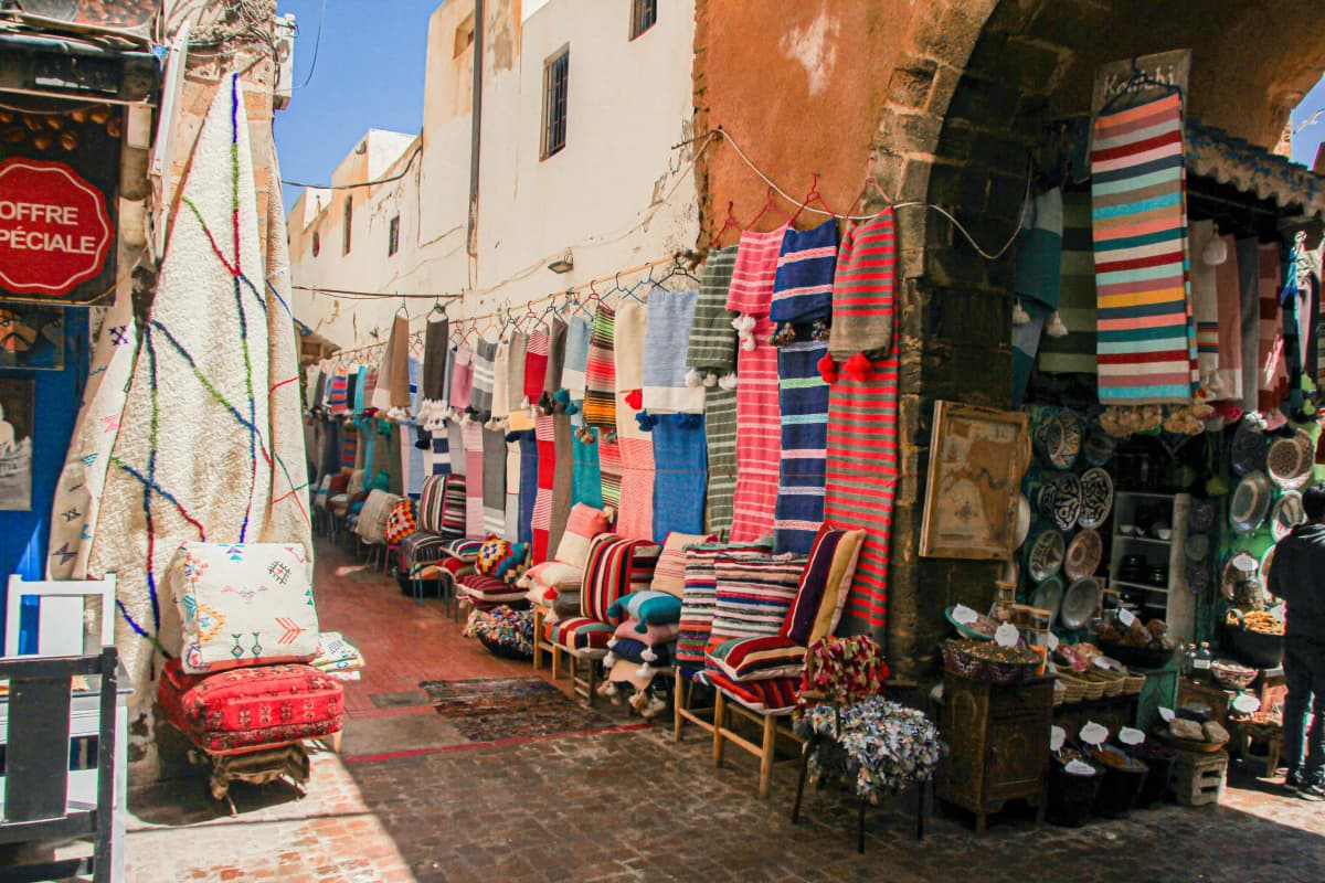Peaceful Oualidia lagoon on the Atlantic Coast during a 5 day Morocco tour
