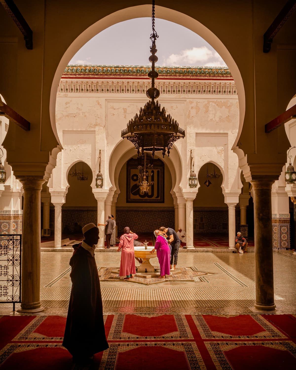 Historic Fes medina during a 5 day desert tour from Casablanca to Marrakech
